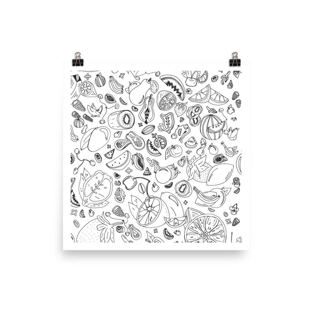 cruit pattern print
